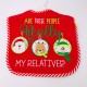 嬰兒聖誕口水肩 -  Santa's Family